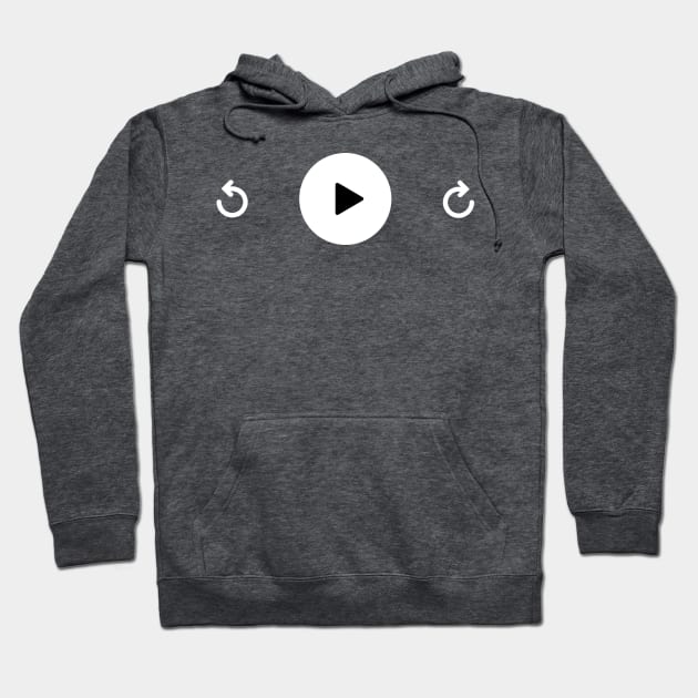 Pocket Cast controls Hoodie by The Nature of Things